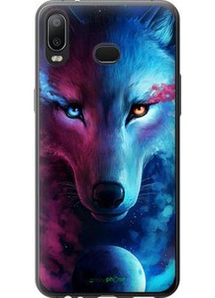 Чехол на samsung galaxy a6s арт-волк "3999u-1604-2448"
