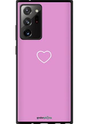 Чехол на samsung galaxy note 20 ultra сердце 2 "4863b-2051-2448"