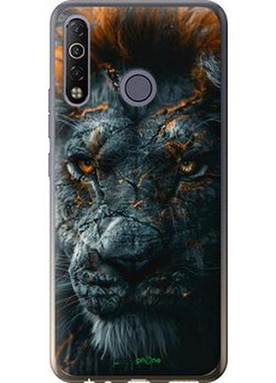 Чохол на tecno camon 12 air cc6 плам'яний лев "6153u-2389-2448"
