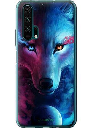 Чехол на huawei honor 20 pro арт-волк "3999u-1702-2448"