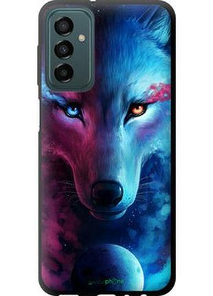 Чехол на samsung galaxy m23 m236b арт-волк "3999b-2632-2448"