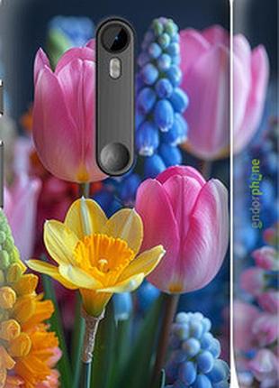 Чохол на motorola moto g3 весняні квіти "6058m-318-2448"