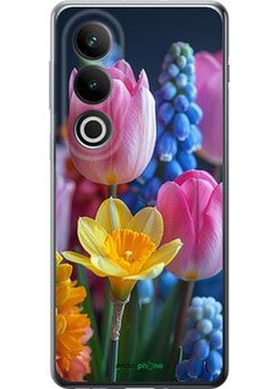Чехол на oneplus ace 3v весенние цветы "6058u-3681-2448"