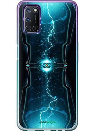 Чехол на oppo a72 молнии в цилиндре "120u-2011-2448"