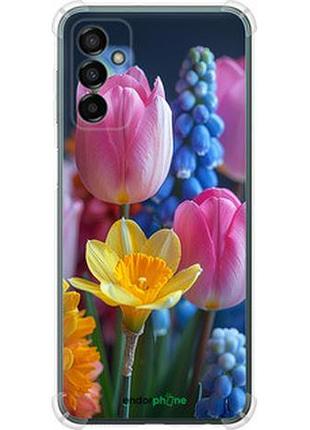 Чехол на samsung galaxy m23 m236b весенние цветы "6058sp-2632-2448"