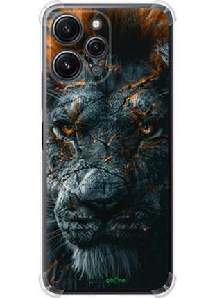 Чохол на xiaomi redmi 12 плам'яний лев "6153sp-3114-2448"