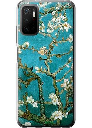 Чехол на xiaomi poco m3 pro винсент ван гог. сакура "841u-2369-2448"