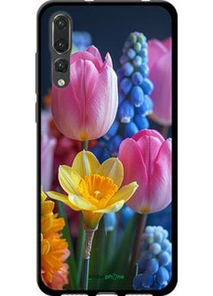 Чохол на huawei p20 pro весняні квіти "6058b-1470-2448"