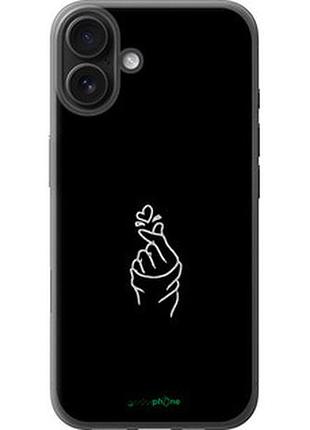 Чехол на iphone 16 plus love you "4298u-3714-2448"