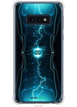 Чехол на samsung galaxy s10e молнии в цилиндре "120sp-1646-2448"