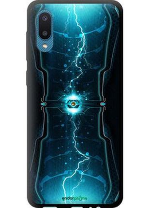 Чехол на samsung galaxy a02 a022g молнии в цилиндре "120b-2260-2448"