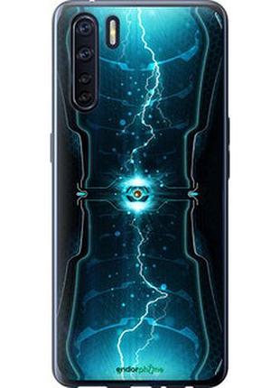 Чехол на oppo a91 молнии в цилиндре "120u-1884-2448"