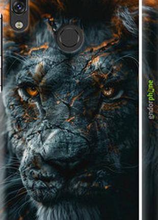Чехол на lenovo k5 pro пламенный лев "6153m-1608-2448"