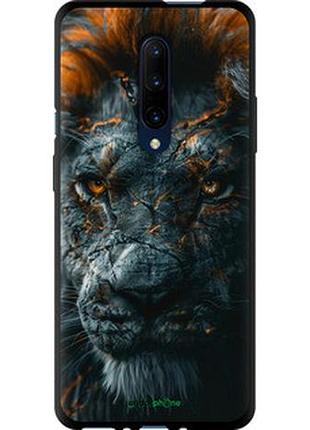 Чохол на oneplus 7 pro плам'яний лев "6153b-1696-2448"