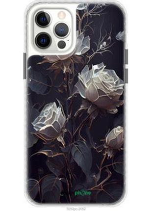 Чехол на iphone 12 pro розы 2 "5550pc-2052-2448"