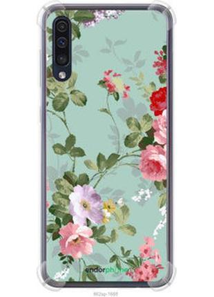 Чехол на samsung galaxy a50 2019 a505f цветочные обои 2 "862sp-1668-2448"