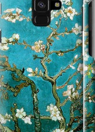 Чехол на samsung galaxy a8 2018 a530f винсент ван гог. сакура "841m-1344-2448"
