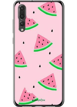 Чохол на huawei p20 pro рожевий кавун "4314t-1470-2448"
