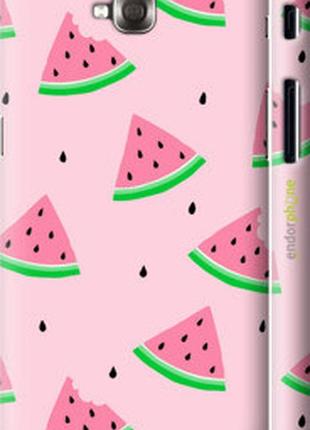 Чехол на lg g pro lite dual d686 розовый арбуз "4314m-440-2448"