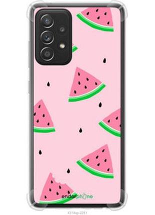 Чехол на samsung galaxy a52 розовый арбуз "4314sp-2251-2448"