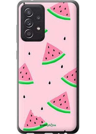 Чехол на samsung galaxy a52s 5g a528b розовый арбуз "4314u-2583-2448"