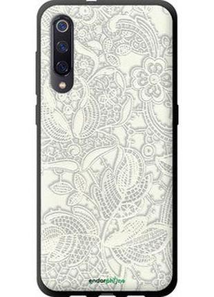 Чохол на xiaomi mi9 біле мереживо "4383b-1648-2448"