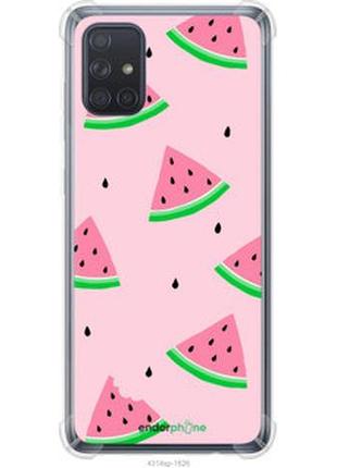 Чехол на samsung galaxy a71 2020 a715f розовый арбуз "4314sp-1826-2448"