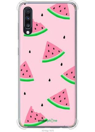 Чехол на samsung galaxy a70 2019 a705f розовый арбуз "4314sp-1675-2448"