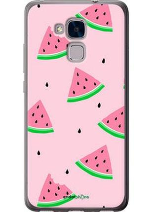 Чехол на huawei gt3 розовый арбуз "4314t-472-2448"