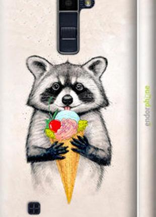Чохол на lg k10 / k410 єнотик з морозивом "4602m-349-2448"