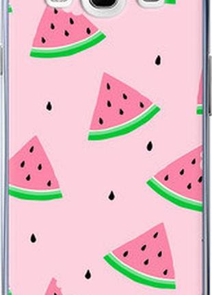 Чохол на samsung galaxy s3 i9300 рожевий кавун "4314t-11-2448"