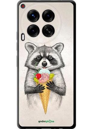 Чехол на tecno camon 30 4g енотик с мороженым "4602b-3712-2448"