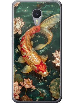 Чехол на meizu m3 note мелодия лотоса "6106t-256-2448"