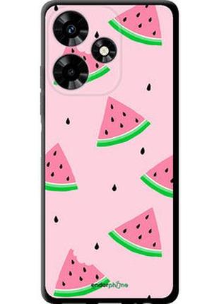 Чехол на infinix hot 30 розовый арбуз "4314b-3046-2448"