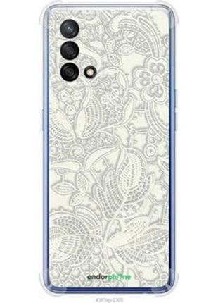 Чехол на oppo a74 белое кружево "4383sp-2305-2448"