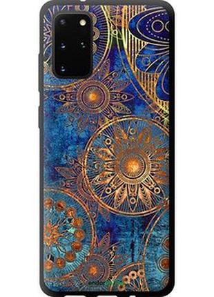 Чехол на samsung galaxy s20 plus золотой узор "678b-1822-2448"