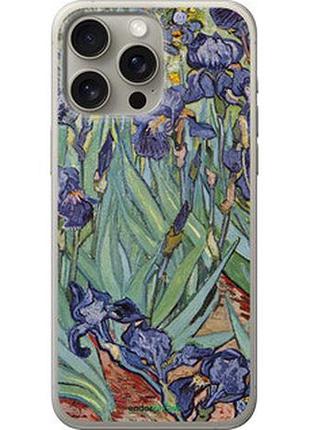 Чохол на iphone 15 pro max вінсент ван гог. іриси "161u-3098-2448"