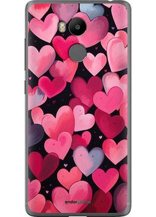 Чехол на xiaomi redmi 4 prime сердечки 4 "5662u-437-2448"