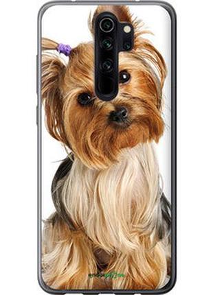 Чехол на xiaomi redmi note 8 pro йоркширский терьер с хвостиком "930u-1783-2448"