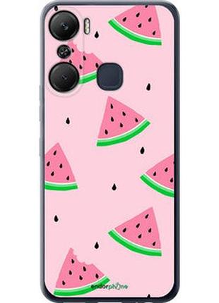 Чехол на infinix hot 12 pro розовый арбуз "4314u-2868-2448"