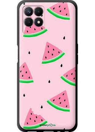 Чохол на realme 8i рожевий кавун "4314b-2518-2448"