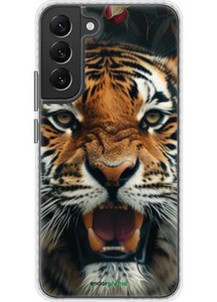 Чехол на samsung galaxy s22 plus тигровое величие "6080pc-2495-2448"