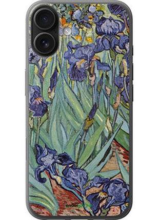 Чехол на iphone 16 plus винсент ван гог. ирисы "161u-3714-2448"