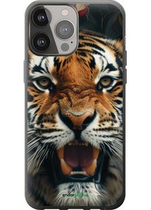 Чехол на iphone 13 pro max тигровое величие "6080t-2371-2448"