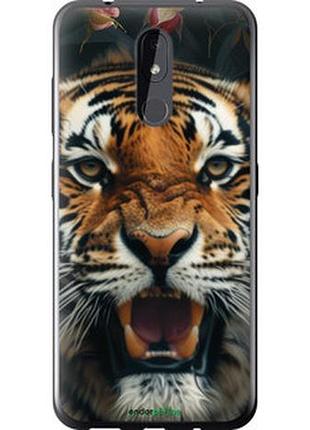 Чехол на nokia 3.2 тигровое величие "6080u-1705-2448"