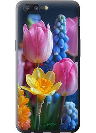 Чохол на oneplus 5 весняні квіти "6058u-969-2448"