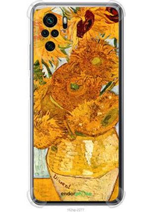 Чехол на xiaomi poco m5s винсент ван гог. подсолнухи "162sp-3117-2448"
