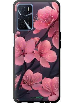Чохол на oppo a54s пурпурова сакура "6075b-3473-2448"