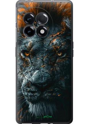 Чохол на oneplus 11r пламний лев "6153u-2939-2448"