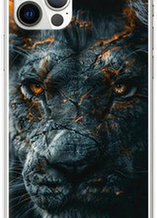 Чехол на iphone 12 pro пламенный лев "6153sp-2052-2448"